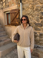 Daphne Fleece Zip-Up Jacket