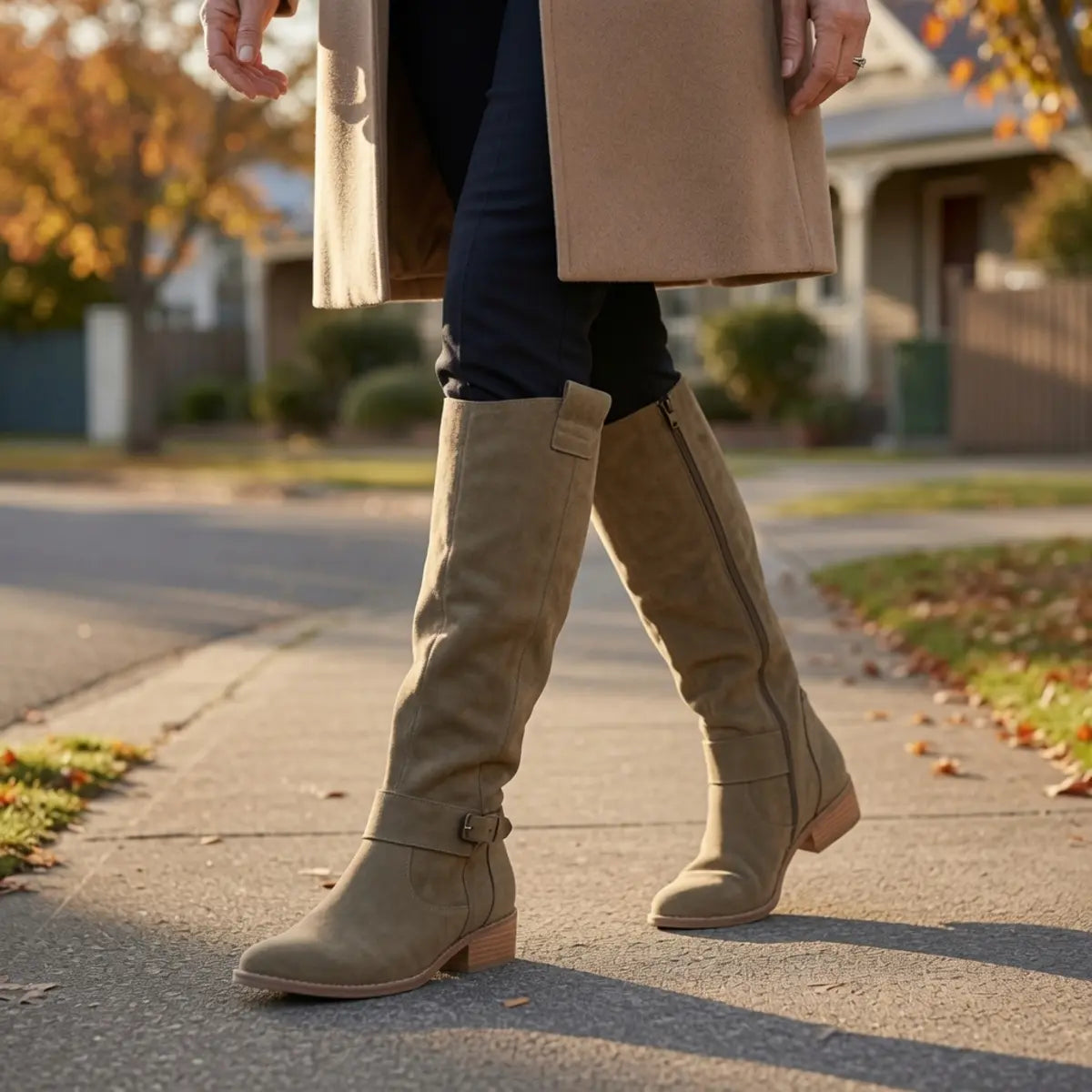 Cushioned Gel-Insole Ankle Boots