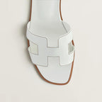 Cut-Out Strap Flat Sandals