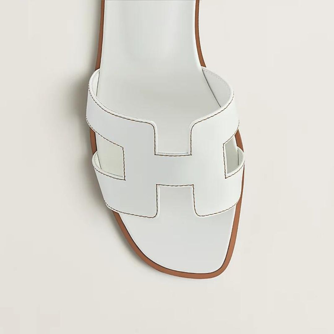 Cut-Out Strap Flat Sandals