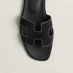 Cut-Out Strap Flat Sandals