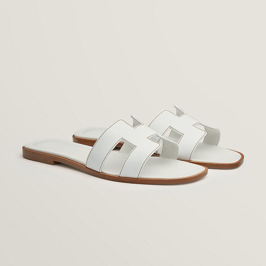 Cut-Out Strap Flat Sandals
