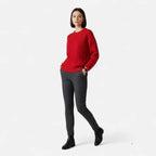 Textured Crew-Neck Knit Jumper