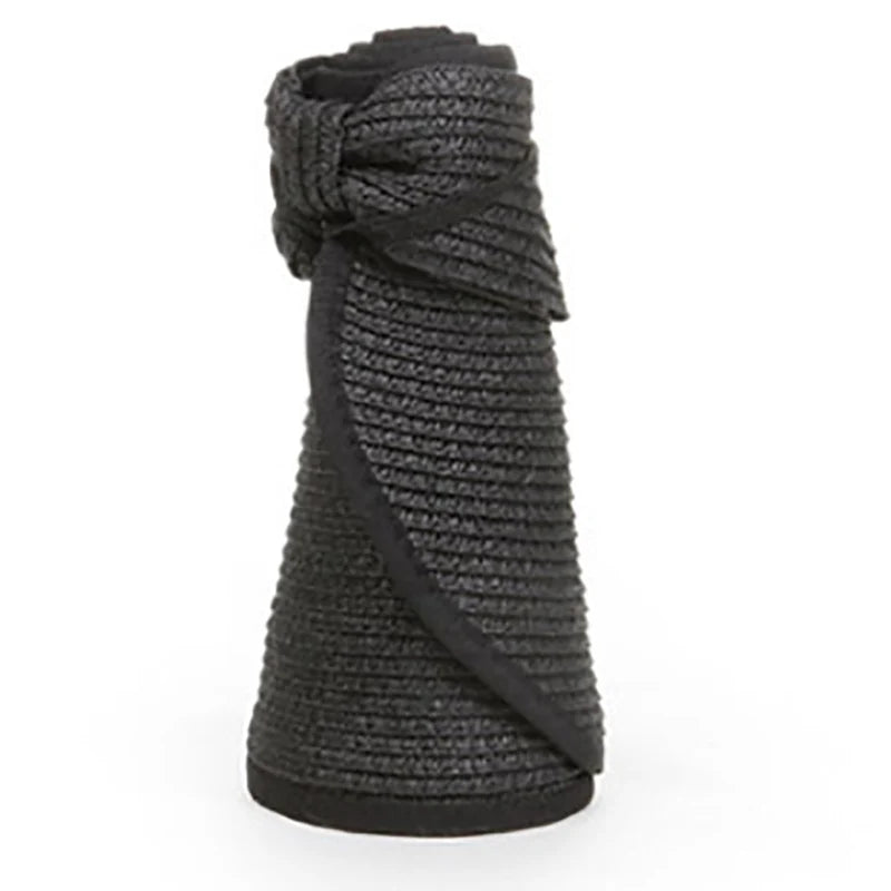 Riviera Oversized Straw Visor