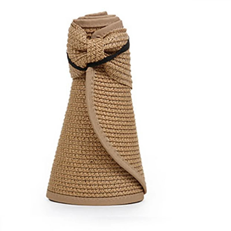 Riviera Oversized Straw Visor