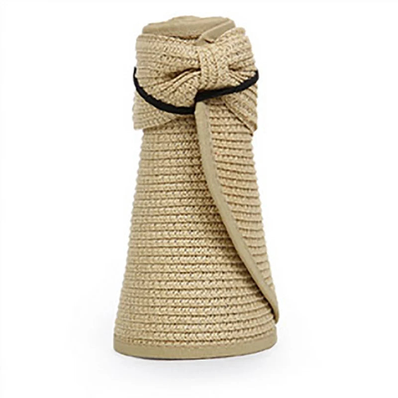 Riviera Oversized Straw Visor