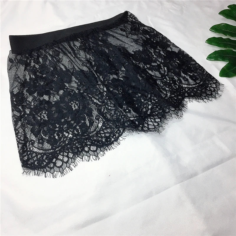 Lace Mesh Skirt Extender