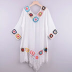 Fringe Crochet Beach Tunic