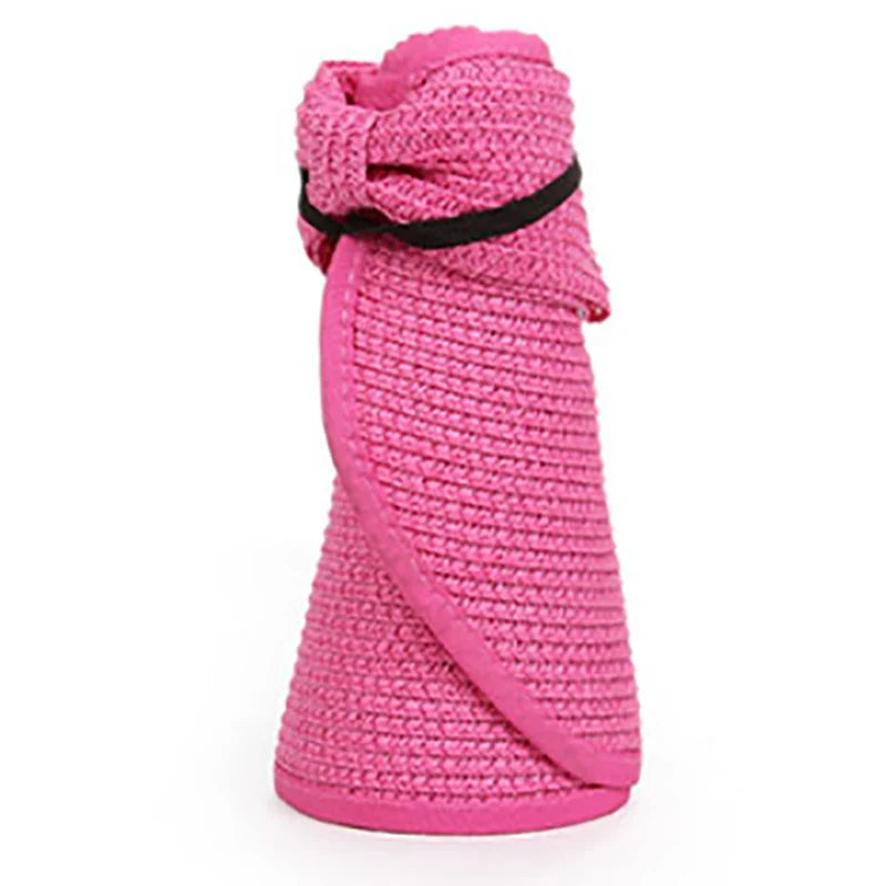 Riviera Oversized Straw Visor