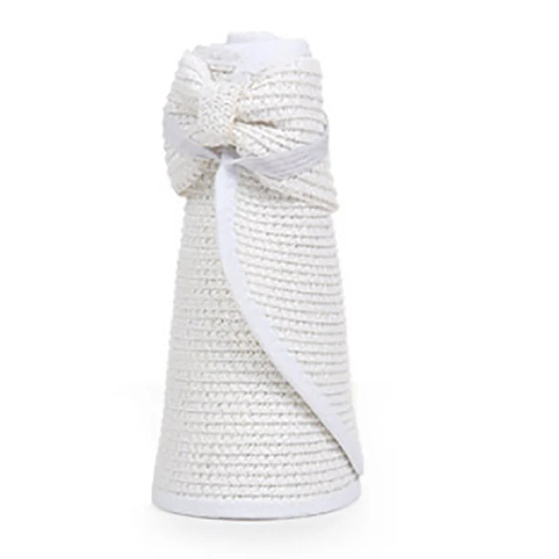 Riviera Oversized Straw Visor