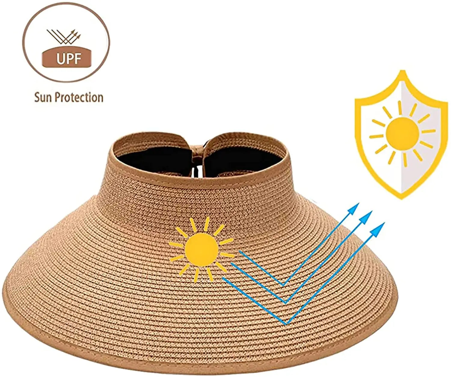 Coastal Roll Up Visor UPF 50+