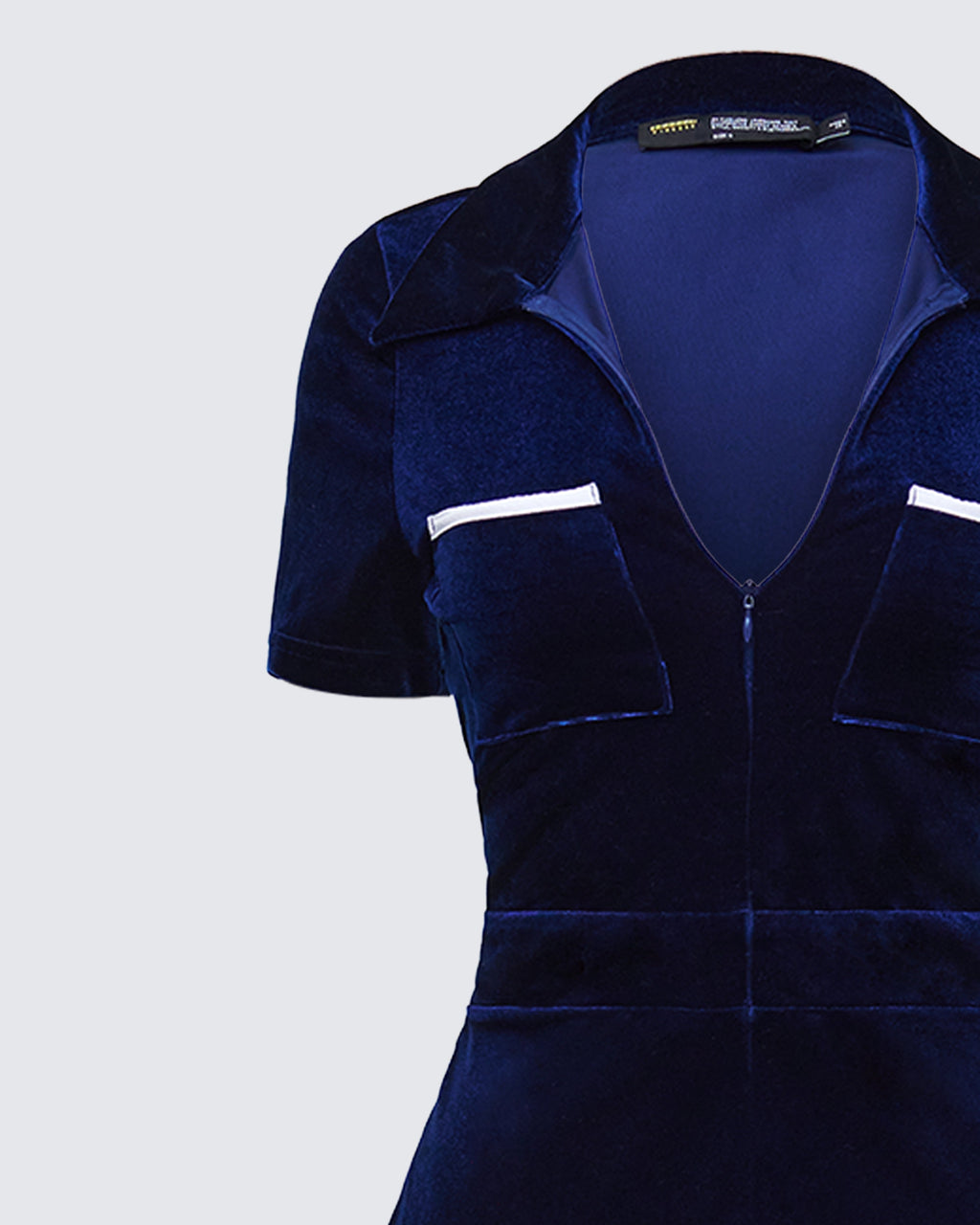 Joanna Collared Flared Jumpsuit by Aurelia Sun