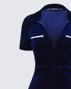 Joanna Collared Flared Jumpsuit by Aurelia Sun