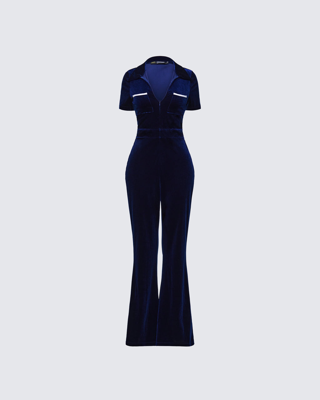 Joanna Collared Flared Jumpsuit by Aurelia Sun