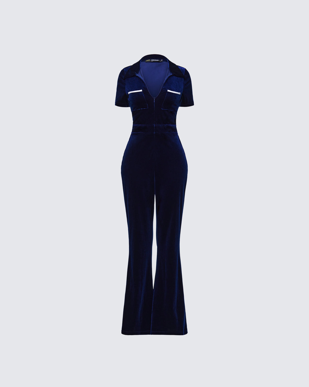 Joanna Collared Flared Jumpsuit by Aurelia Sun