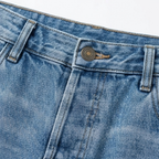 Capri Cropped Straight-Leg Jeans – Navy