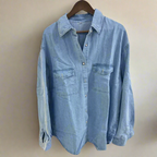 Logan Light-Wash Denim Shirt