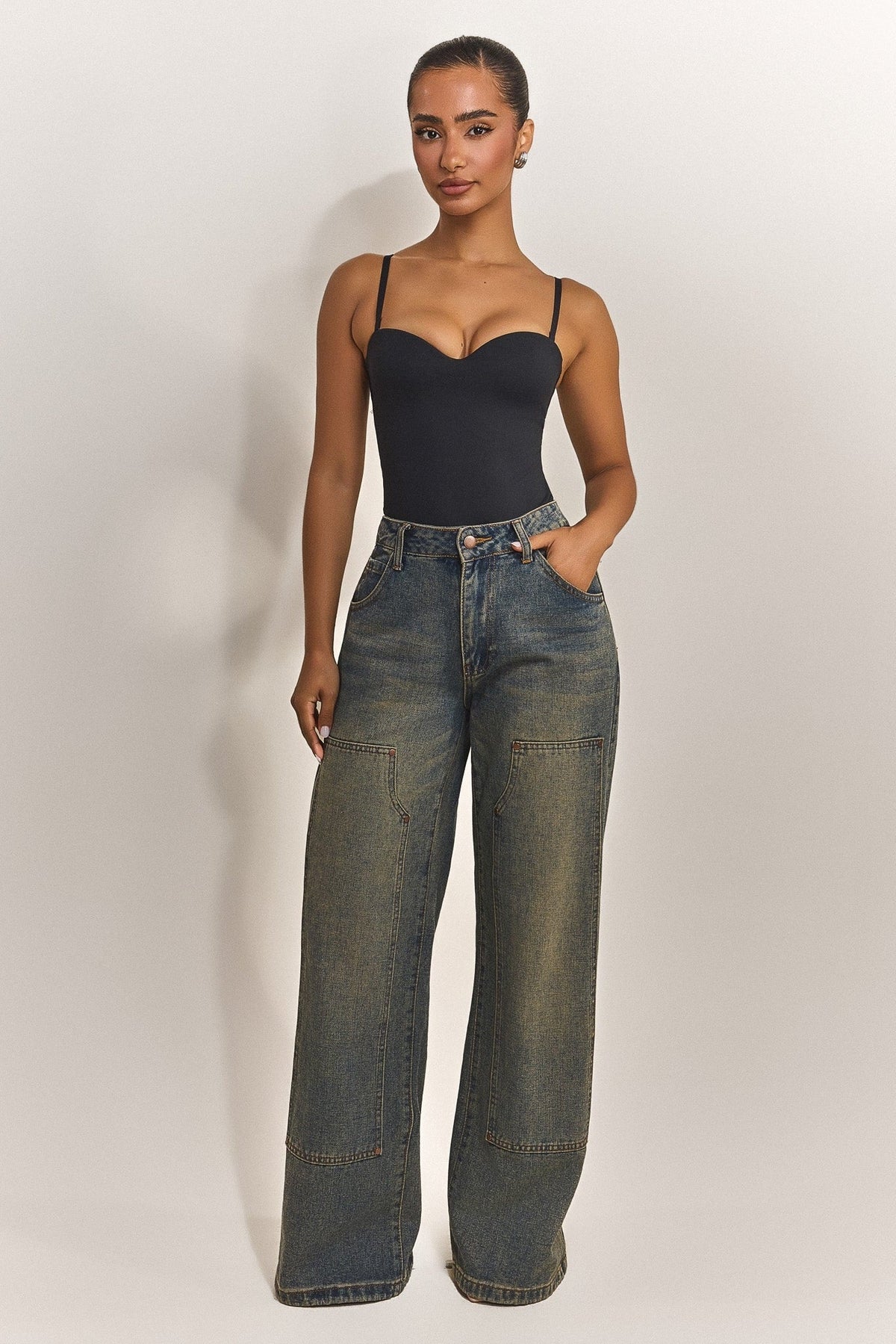 Black Sweetheart Sculpt Bodysuit