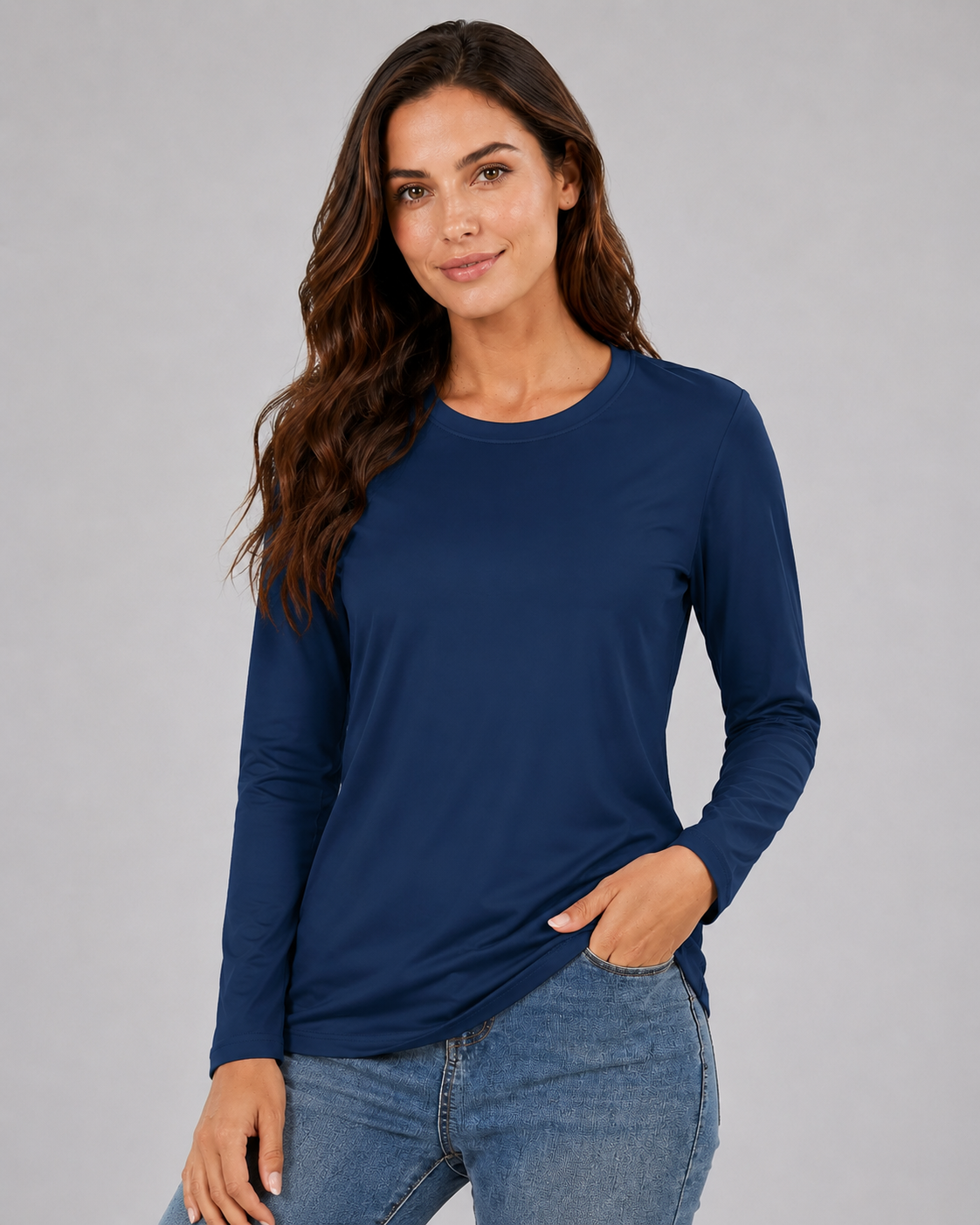 Aurelia Sun Active Sun Tee – Navy, AU 8