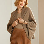 Alpina Merino Wool Shawl – Beige