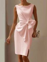 Rosalind Bow-Detail Bodycon Midi Dress