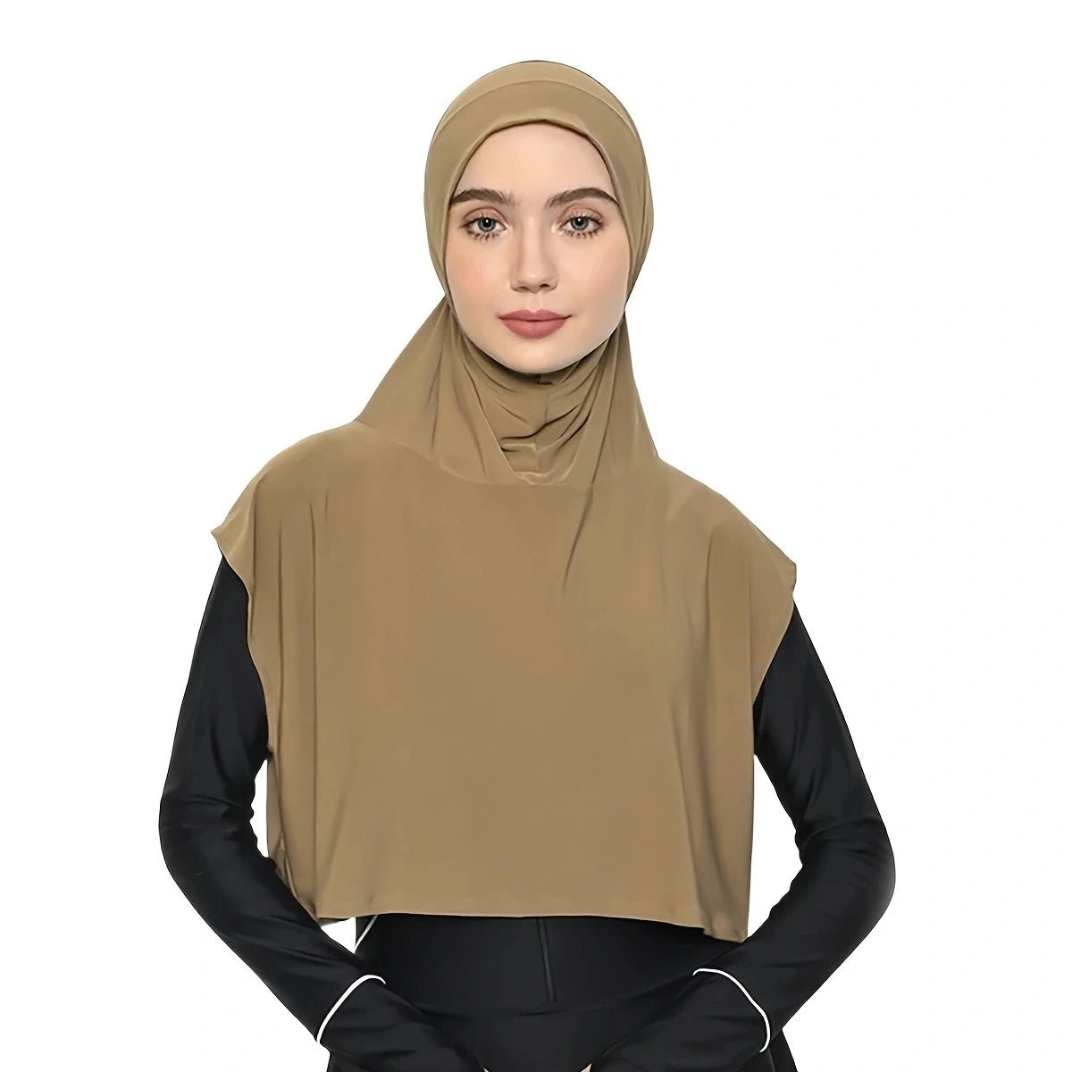 One-Piece Brimmed Headscarf