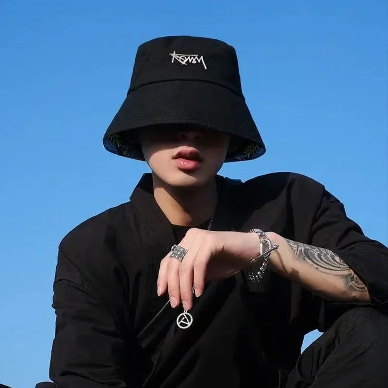 Reversible Graphic Bucket Hat