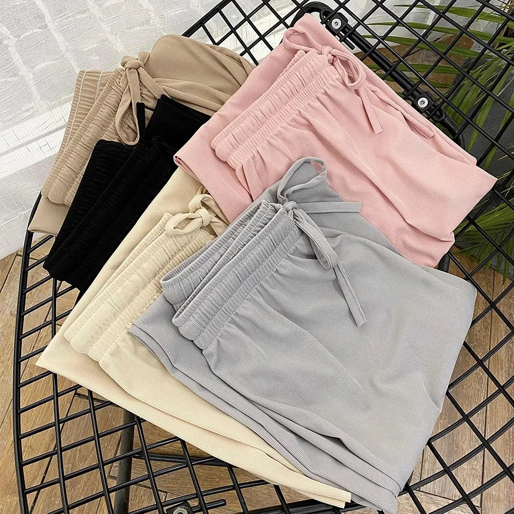 Breeze Ankle-Length Wide-Leg Pants