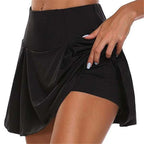 Lined Quick-Dry Tennis Skirt