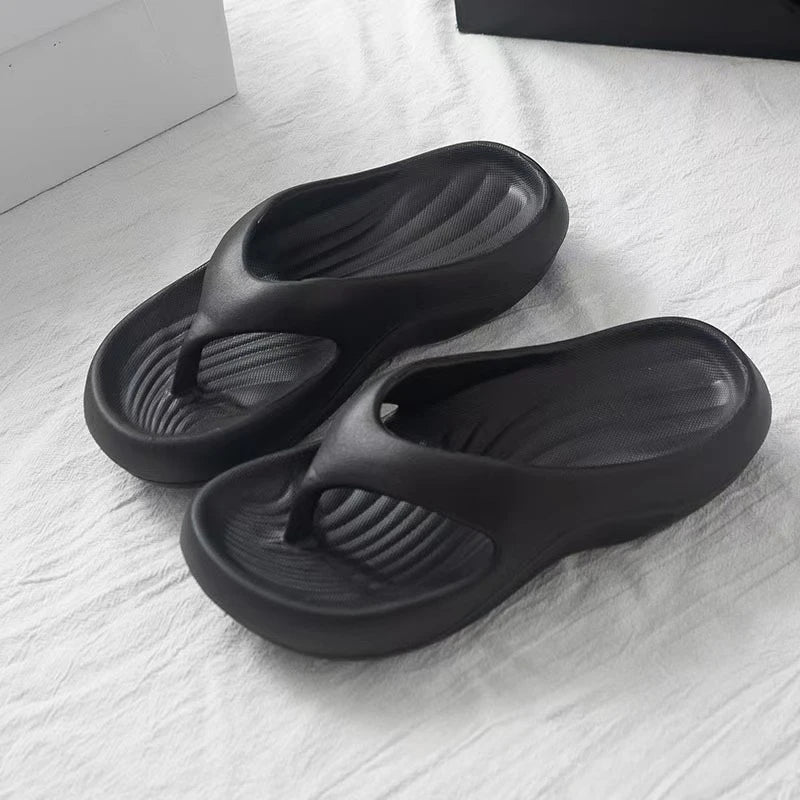 Two-Tone EVA Beach Flip-Flops