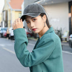 Washed High Ponytail Baseball Cap