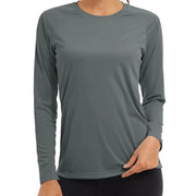 KEFITEVD Quick Dry Women's UPF 50+ Long Sleeve T-Shirts Skin Sun/UV Protection Breathable Lightweight Swim Outdoor Hiking Shirts