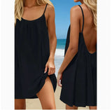 Backless Adjustable-Strap Sundress