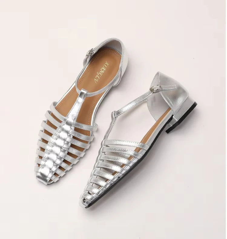 Cross-Strap Roman Sandal Collection