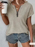 Striped Short-Sleeve T-Shirt