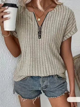 Striped Short-Sleeve T-Shirt