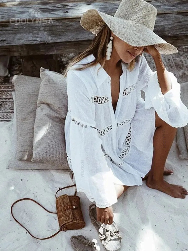 V-Neck Beach Cover-Up Collection