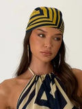 Animal Print Halter Resort Collection