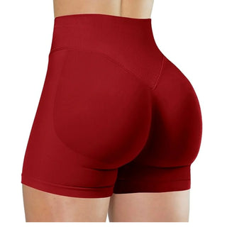 High-Rise Stretch Yoga Shorts