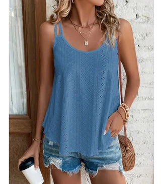 Cut-Out Tank Top