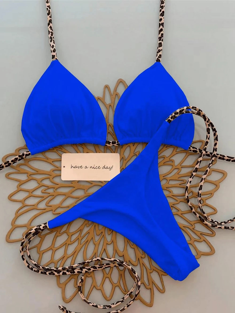 Aurelia Sun Triangle Tie-Side Bikini – Style C – image 10