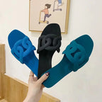 Colour Pop Jelly Slide Sandals