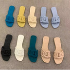 Colour Pop Jelly Slide Sandals