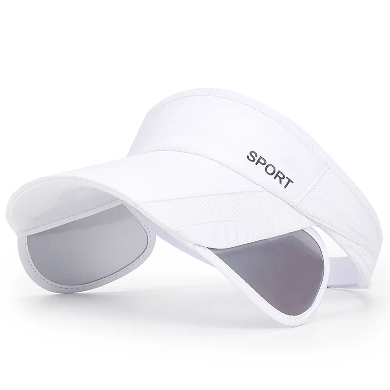 Retractable-Brim Open-Top Visor