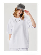 Everyday Cotton Drop-Shoulder Tee