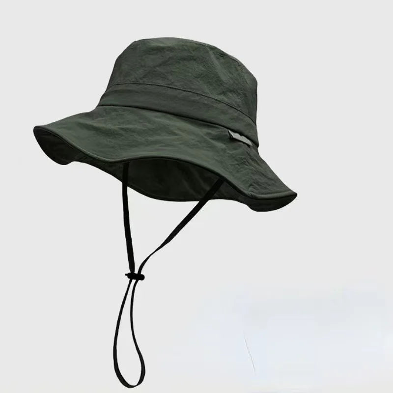 Classic Wide Brim Bucket Hat