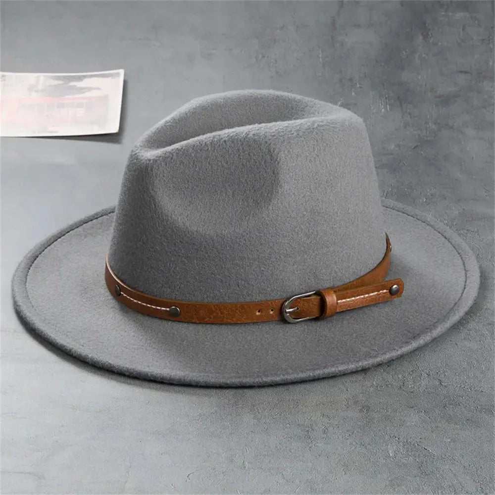 Classic Felt-Look Fedora