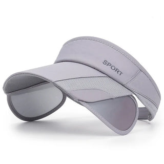 Retractable-Brim Open-Top Visor