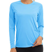 KEFITEVD Quick Dry Women's UPF 50+ Long Sleeve T-Shirts Skin Sun/UV Protection Breathable Lightweight Swim Outdoor Hiking Shirts