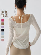 Breathable Long-Sleeve Training Tee